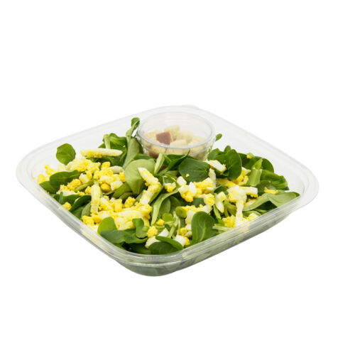 36 Nüssli-Salat mit Ei