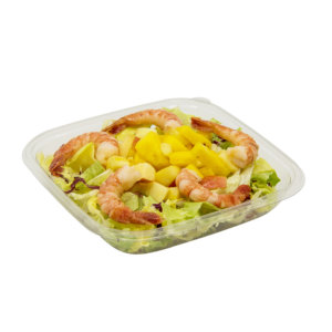 20 Saisonsalat mit Crevetten, 1.6.-31.7.